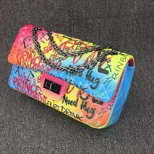 Graffiti purse